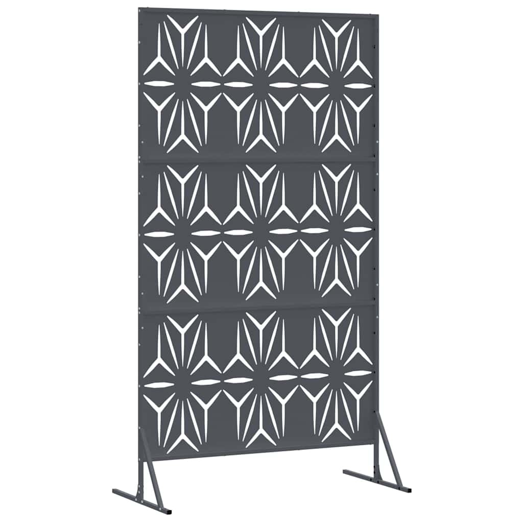 Schermo Privacy Antracite 100 x 50 x 180 cm in Acciaio