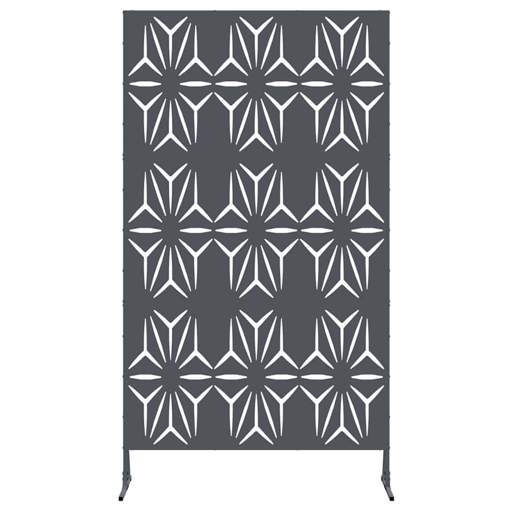 Schermo Privacy Antracite 100 x 50 x 180 cm in Acciaio
