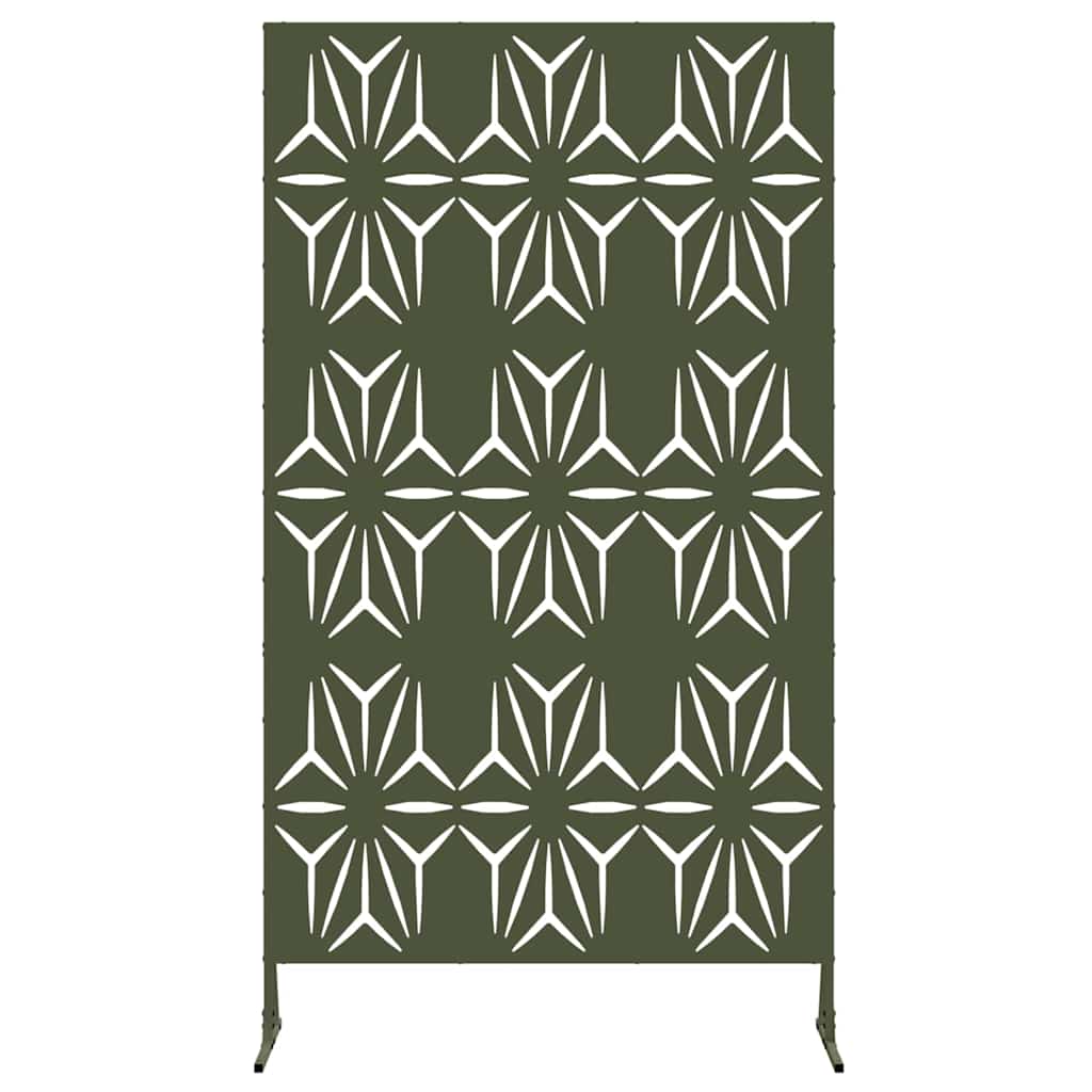 Schermo Privacy Oliva 100 x 50 x 180 cm Acciaio