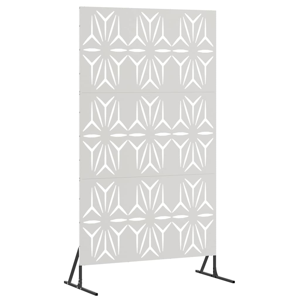 Schermo Privacy in Acciaio Grigio 100 x 50 x 180 cm
