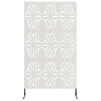 Schermo Privacy in Acciaio Grigio 100 x 50 x 180 cm