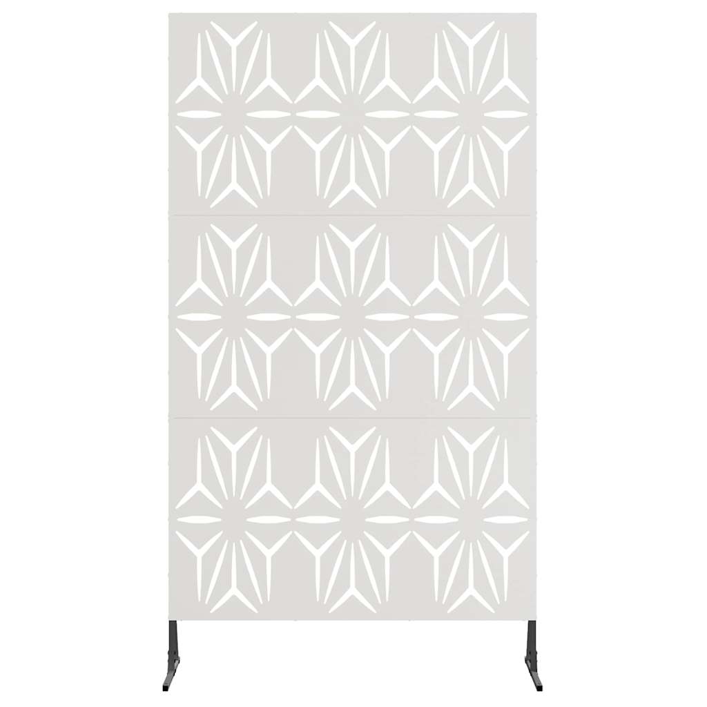Schermo Privacy in Acciaio Grigio 100 x 50 x 180 cm