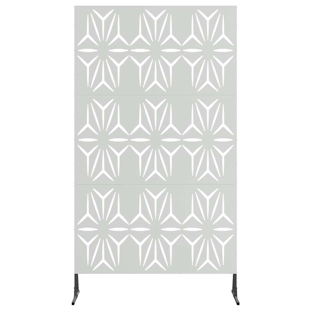 Schermo Privacy Grigio 100 x 50 x 180 cm Acciaio