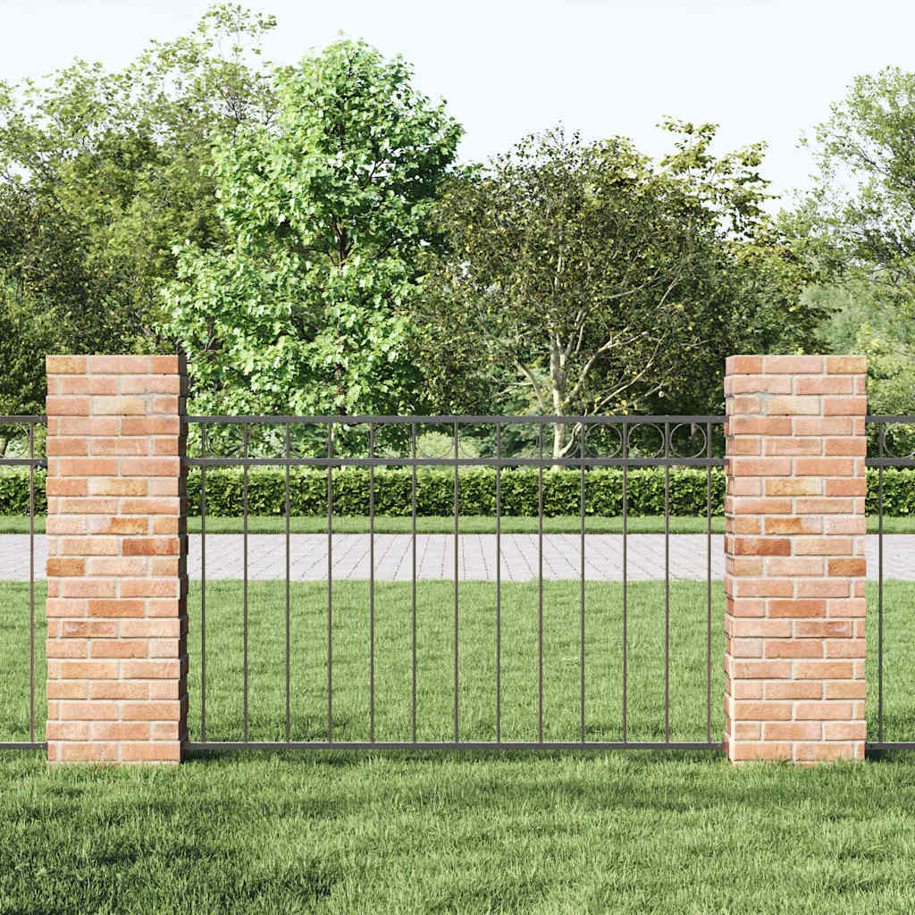 Elemento Recinzione ASSEN Grigio 170 x 100 cm Acciaio