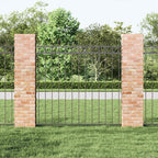 Elemento Recinzione ASSEN Grigio 170 x 150 cm Acciaio