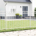 Elemento Recinzione ASSEN Bianco 170 x 150 cm Acciaio