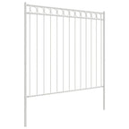 Elemento Recinzione ASSEN Bianco 170 x 170 cm Acciaio
