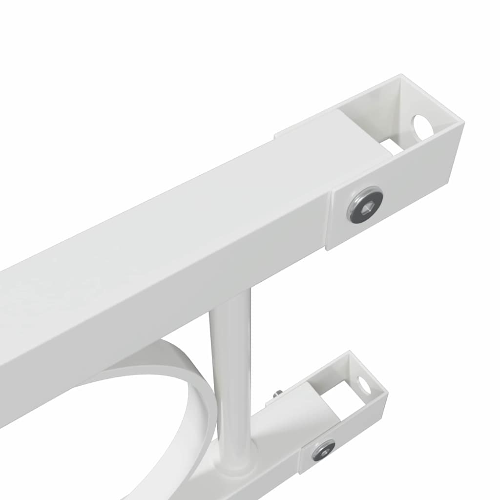 Elemento Recinzione Assen Bianco 170 x 150 cm Acciaio