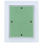 Pannello di Accesso Verde e Argento 20 x 25 cm