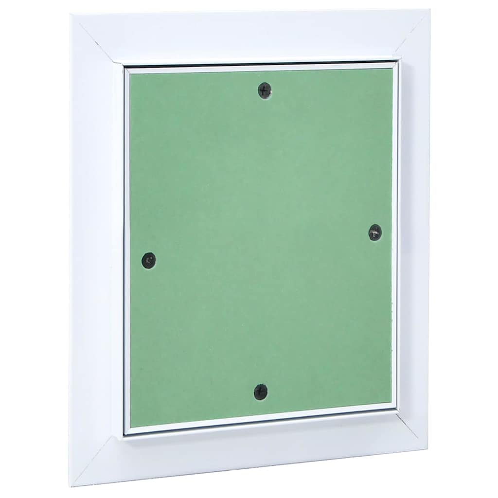 Pannello di Accesso Verde e Argento 25 x 30 cm Alluminio e Cartongesso
