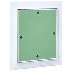 Pannello di Accesso Verde e Argento 25 x 30 cm Alluminio e Cartongesso
