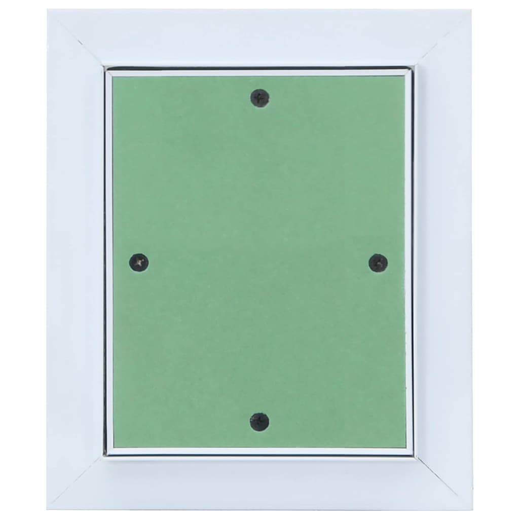 Pannello di Accesso Verde e Argento 25 x 30 cm Alluminio e Cartongesso