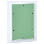 Pannello di Accesso Verde e Argento 25 x 35 cm