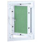 Pannello di Accesso Verde e Argento 25 x 35 cm