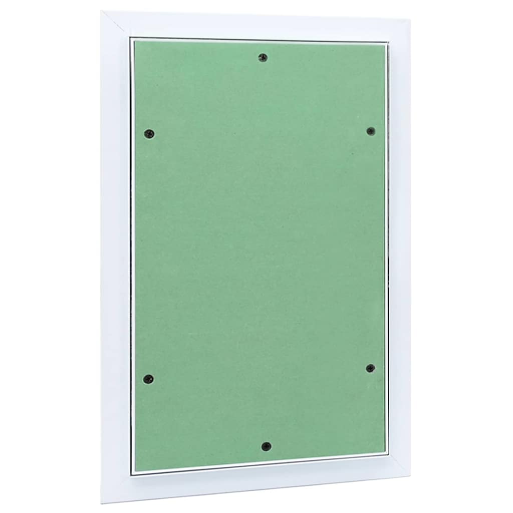 Pannello di Accesso Verde e Argento 35 x 45 cm