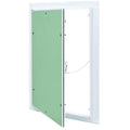 Pannello di Accesso Verde e Argento 35 x 45 cm