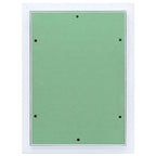 Pannello di Accesso Verde e Argento 35 x 45 cm
