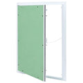 Pannello di Accesso Verde e Argento 55 x 65 cm