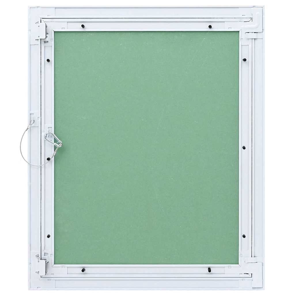 Pannello di Accesso Verde e Argento 55 x 65 cm