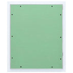 Pannello di Accesso Verde e Argento 55 x 65 cm