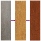 Bordure per Prato 20 pz 25x103 cm Flessibile Acciaio Corten