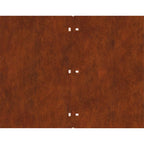 Bordure per Prato 20 pz 25x103 cm Flessibile Acciaio Corten