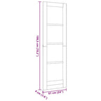 Porta Interna ORKDAL Marrone 61 x 198,5 cm