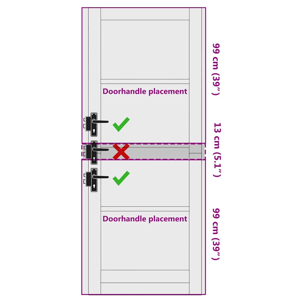 Porta Interna ORKDAL Bianco Primato 83 x 211 cm