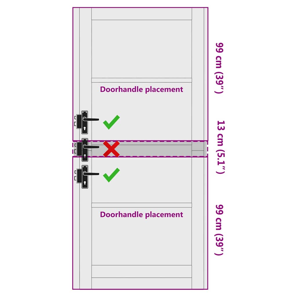 Porta Interna ORKDAL Bianco Primato 93 x 211 cm