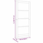 Porta Interna ORKDAL Bianco Primato 93 x 211 cm