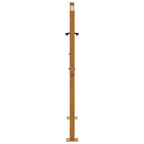 Cancello da giardino 100x100 cm acciaio corten