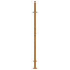 Cancello da giardino 100x150 cm in acciaio corten design tagliato al laser