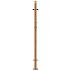Cancello da giardino 100x125 cm acciaio corten design tagliato al laser