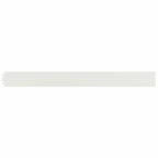Bordure per Prato 10 pz Bianche Acciaio Laminato a Freddo