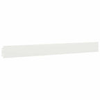 Bordure per Prato 10 pz Bianche Acciaio Laminato a Freddo
