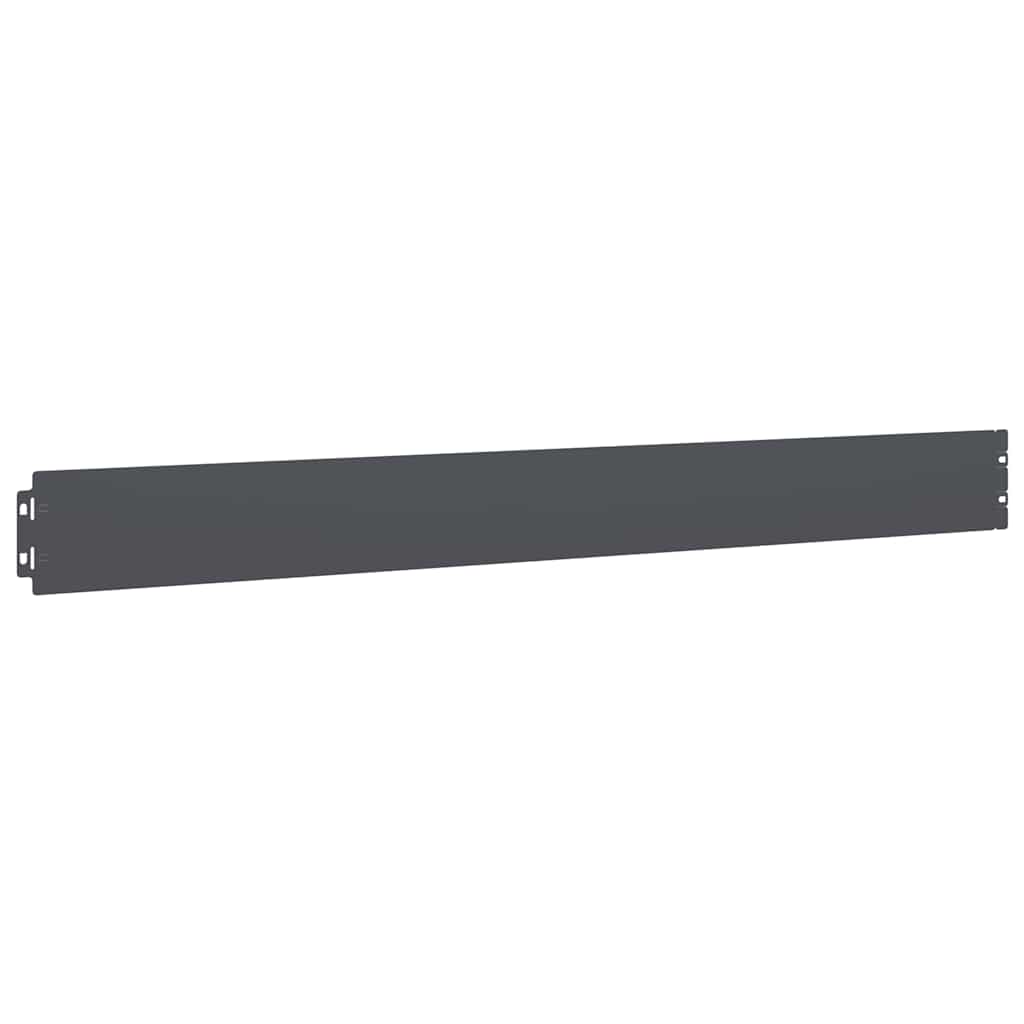 Bordure per Prato 10 pz Antracite Acciaio Laminato a Freddo
