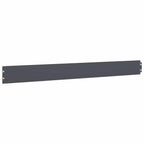 Bordure per Prato 10 pz Antracite Acciaio Laminato a Freddo