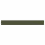 Bordure per Prato 10 pz Verde Oliva Acciaio Laminato a Freddo