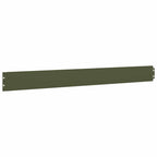 Bordure per Prato 50 pz Verde Oliva Acciaio Laminato a Freddo