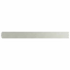 Bordure per Prato 50 pz 10x103 cm Acciaio Inossidabile