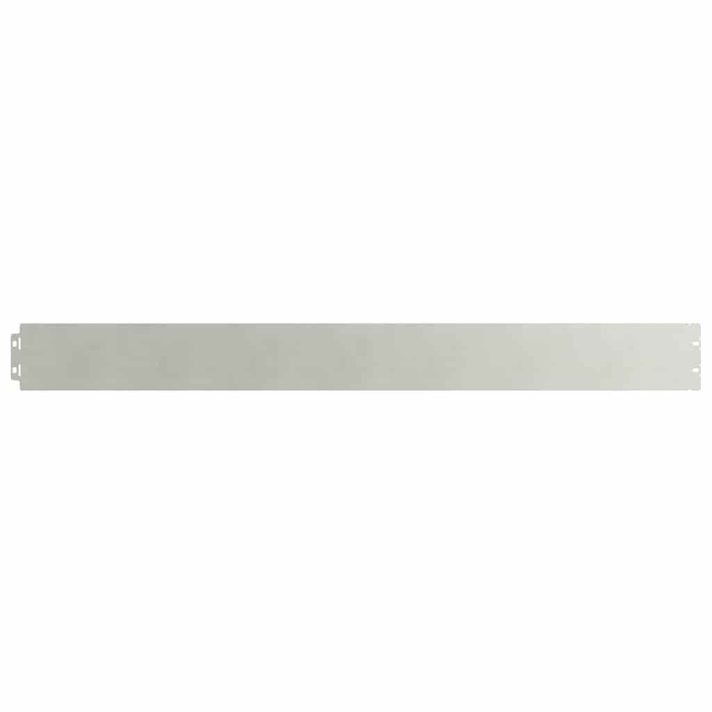 Bordure per Prato 50 pz 10x103 cm Acciaio Inossidabile