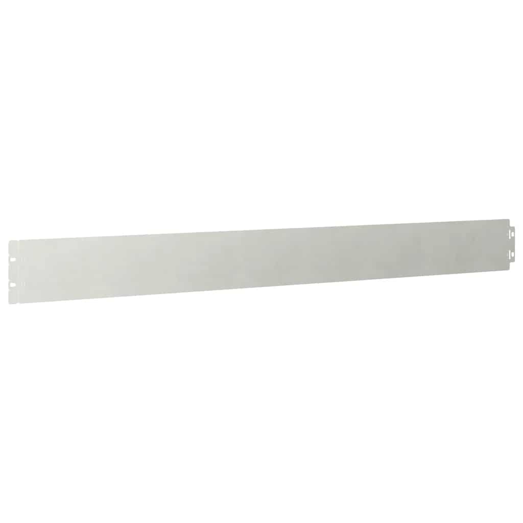 Bordure per Prato 50 pz 10x103 cm Acciaio Inossidabile