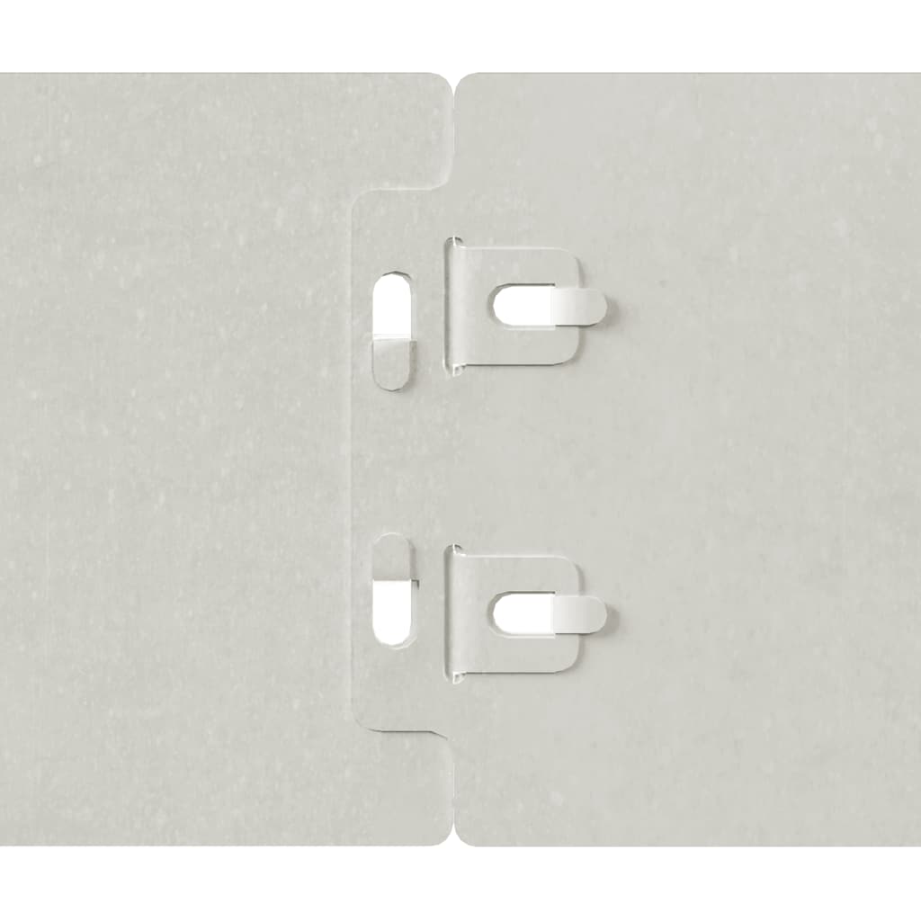 Bordure per Prato 50 pz 10x103 cm Acciaio Inossidabile
