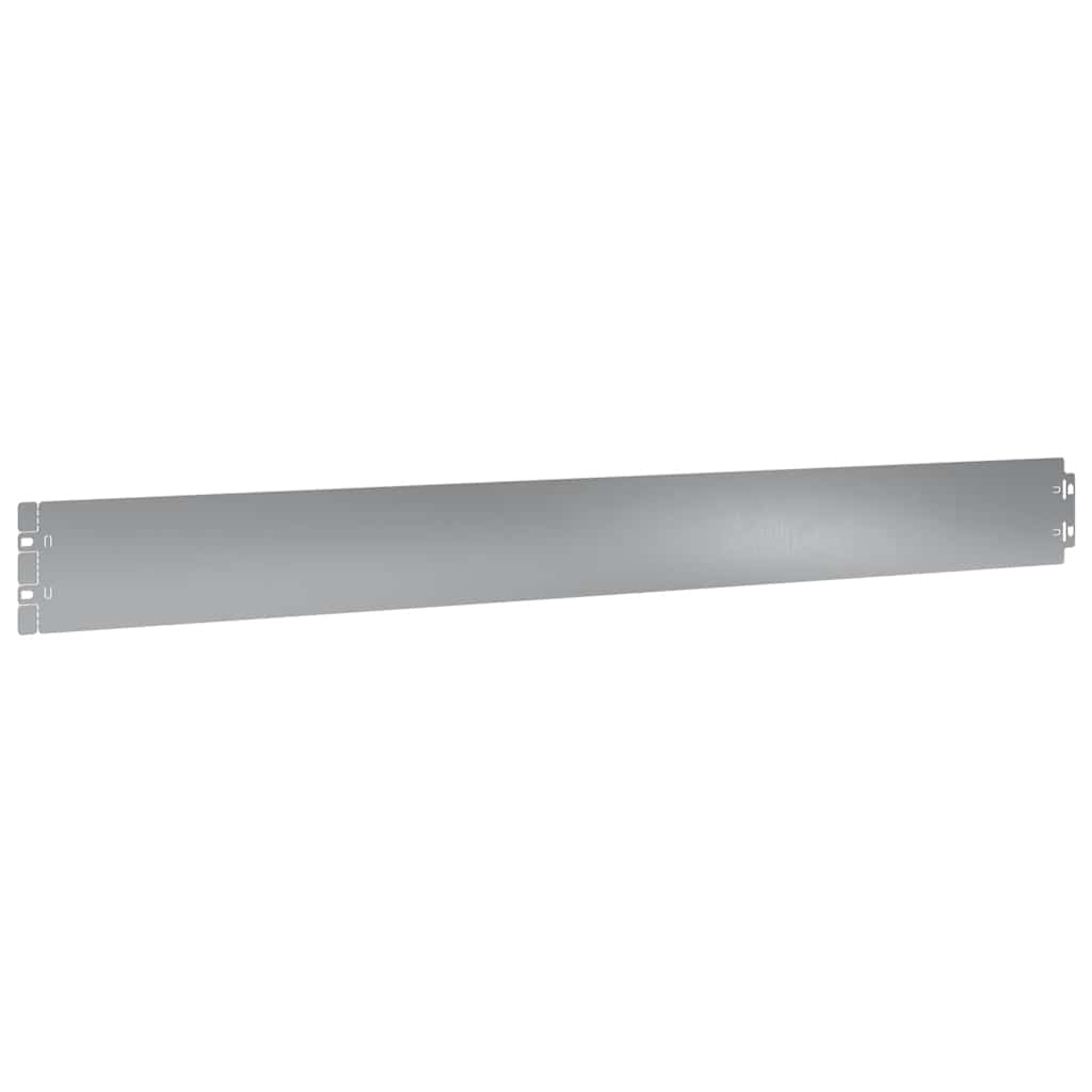 Bordure per Prato 50 pz 10x103 cm Acciaio Zincato