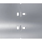 Bordure per Prato 50 pz 10x103 cm Acciaio Zincato