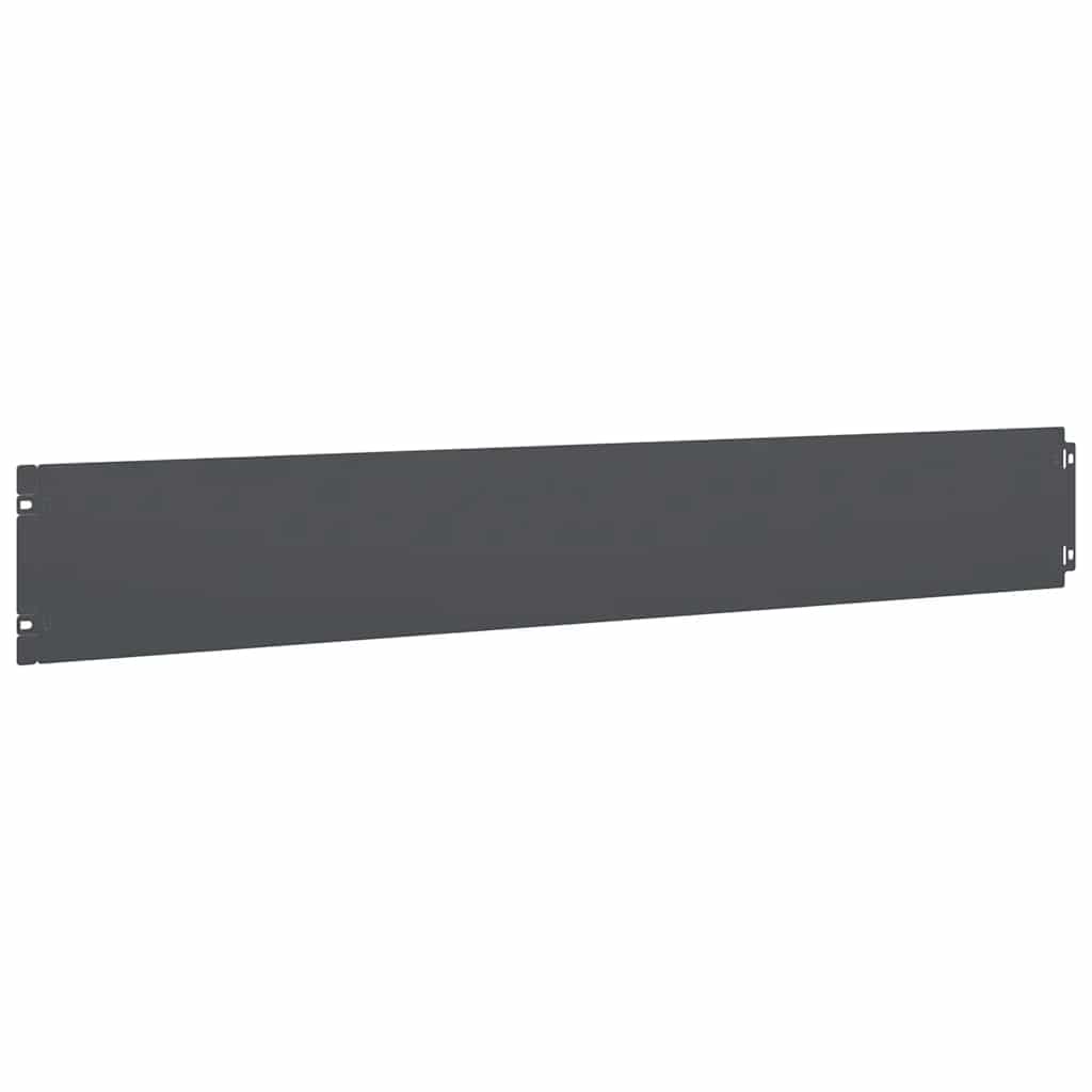 Bordure per Prato 10 pz Antracite Acciaio Laminato a Freddo