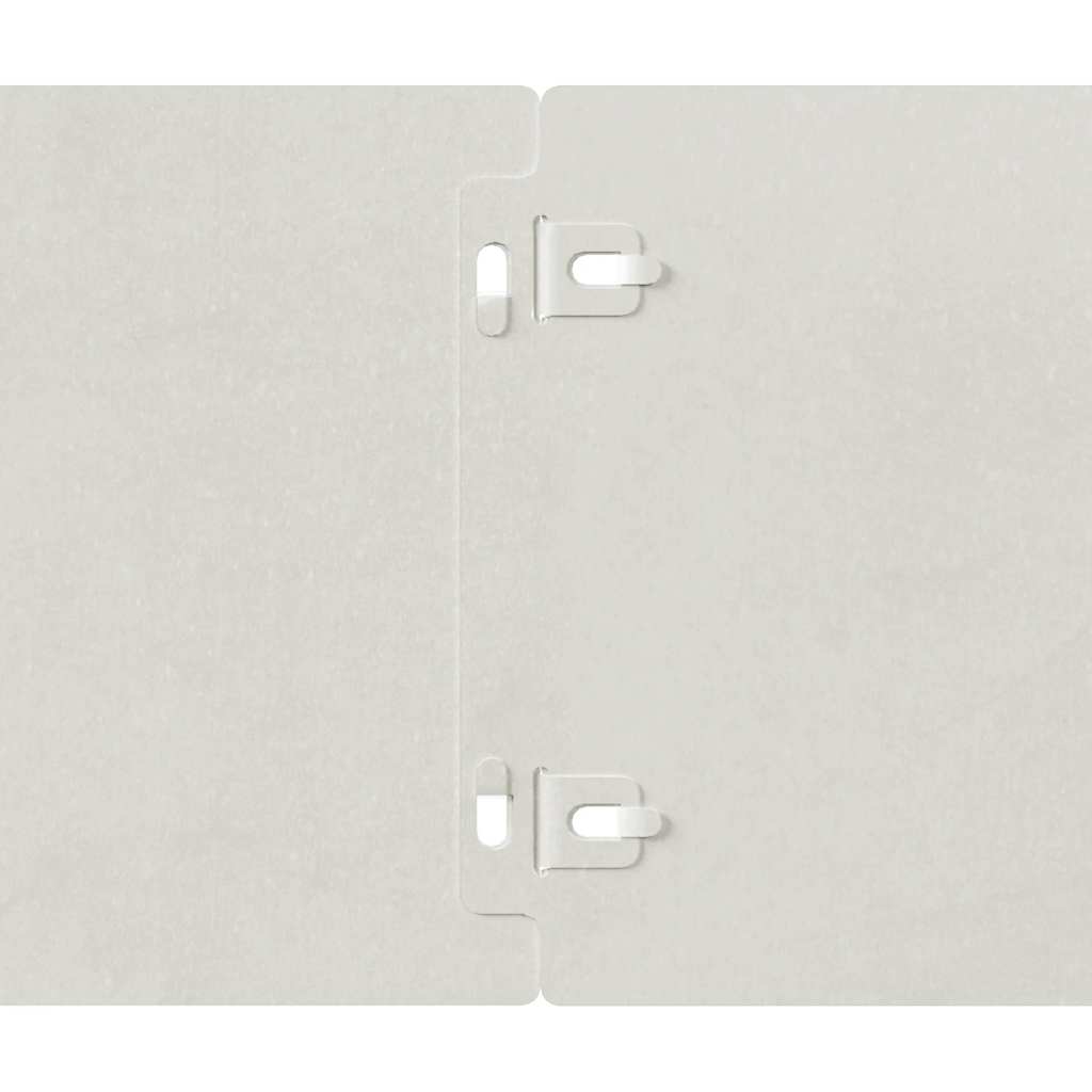 Bordure per Prato 10 pz 15x103 cm Acciaio Inossidabile