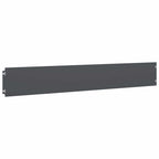 Bordure per Prato 50 pz Antracite Acciaio Laminato a Freddo