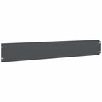 Bordure per Prato 50 pz Antracite Acciaio Laminato a Freddo