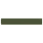 Bordure per Prato 50 pz Verde Oliva Acciaio Laminato a Freddo